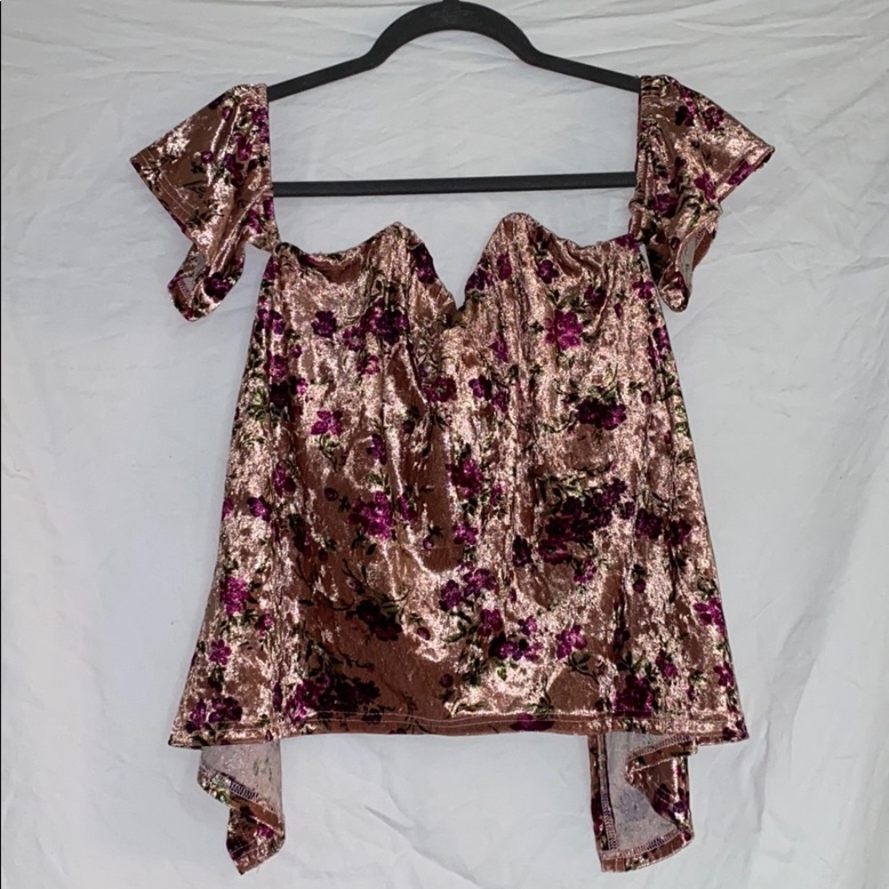 Miami Sexy Velvet Top